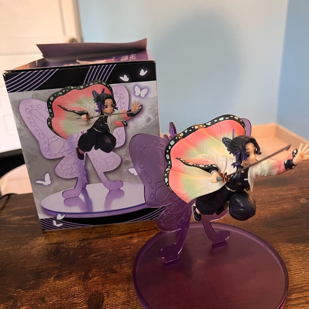 Anime Butterfly Warrior Figure